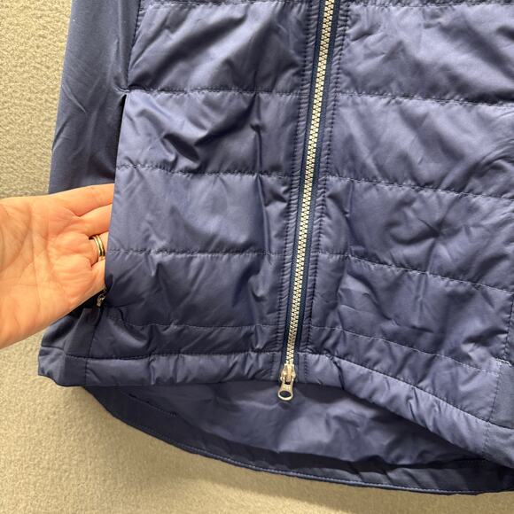 Zero Restriction Jacket Womens XS BLUE ANGELS Full Zip Tess Hybrid Golf Vest NEW - Picture 7 of 10